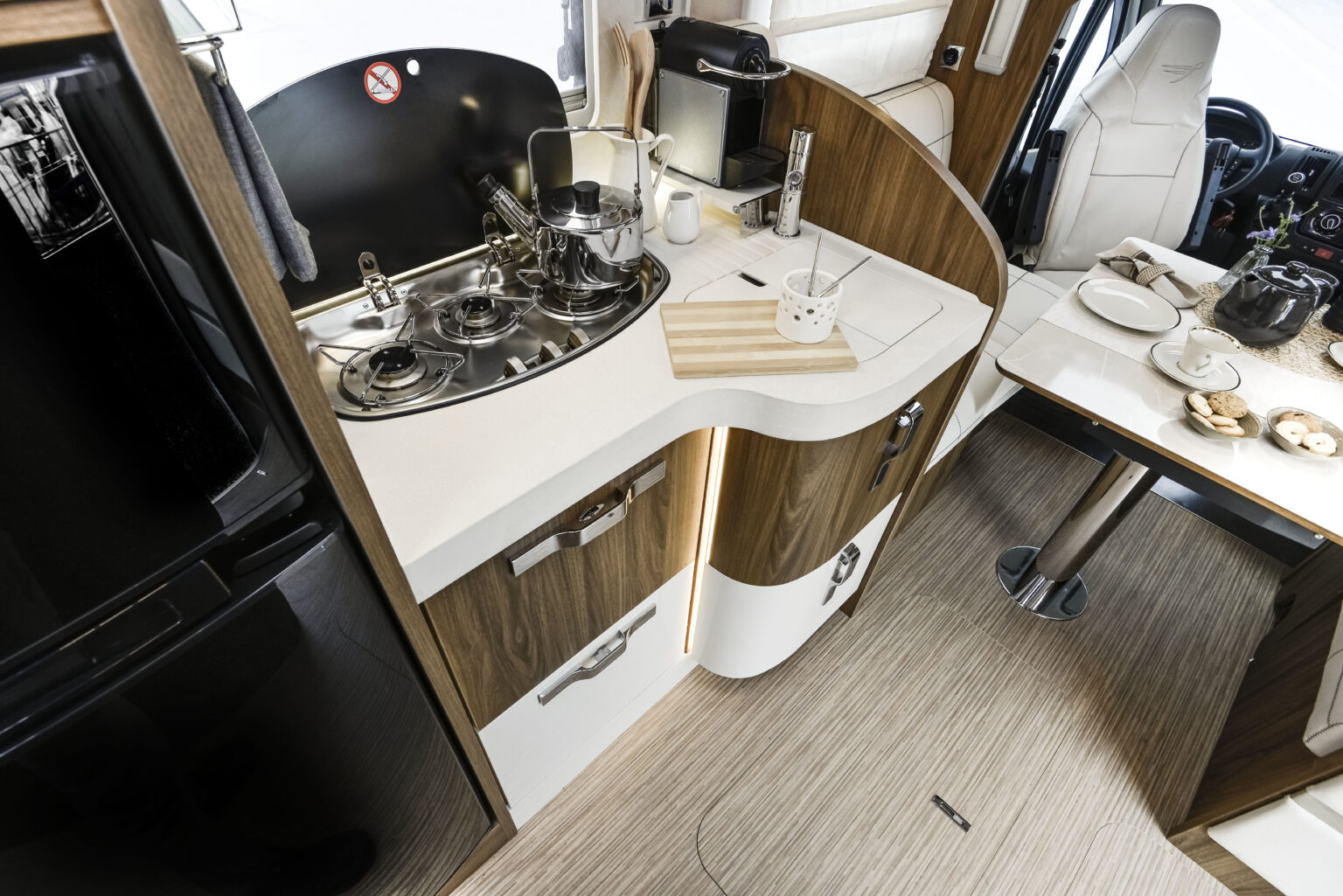 Arca camper semintegrale P699 GLM 011 piano cottura