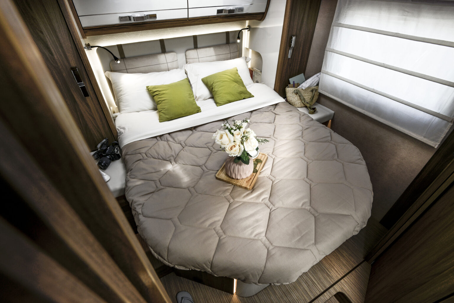 Arca camper motorhome Europa 745 glc 029 letto matrimoniale